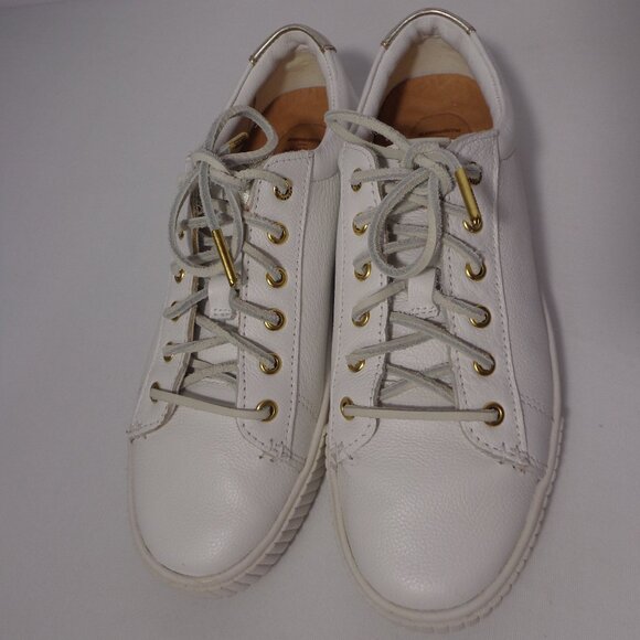 Sperry Women's Anchor Plushwave LTT White Leather Sneakers STS84978 Size 8 - Picture 2 of 7